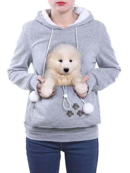 Fashion 2023 High Quality Cat Lovers Hoodies Ears Cuddle Pouch Dog Pet Hoodies for Casual Kangaroo Pullovers Sweatshirt New