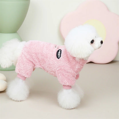 Puppy Fleece Pet Clothes for Small Medium Dogs Jumpsuit Coat Chihuahua French Bulldog Yorkie Costume Clothing Dog Supplies